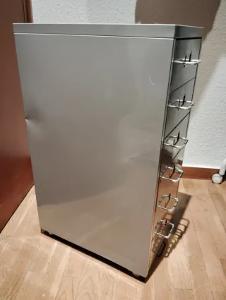 Cajonera metálica gris 6 cajones