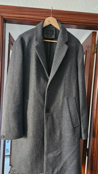 Abrigo Zara Gris