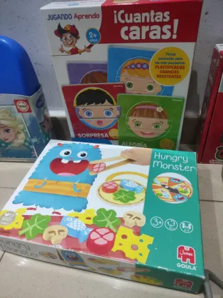 Lote juegos educativos 2-3 años