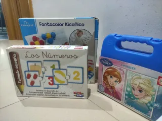 Lote juegos educativos 2-3 años