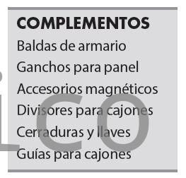 Conjunto Taller 6 Módulos S/Acero Inox Alyco 199014