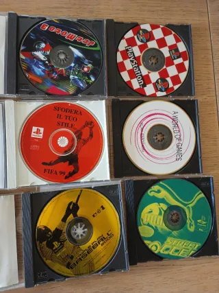 Lotto 6 CD PlayStation 1 PS1