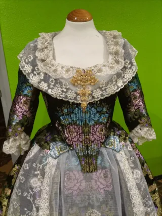 Traje de Fallera Multicolor