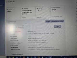 Portátil HP Elitebook 8507w Gris