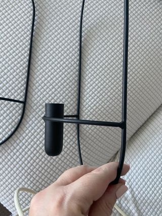 Candelabro/Florero Decorativo Negro