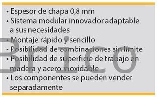Conjunto Taller 5 Módulos S/Madera Alyco 199007