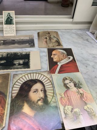 Lotto cartoline santini vintage