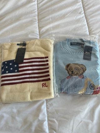 Lote 2 Jerséis Ralph Lauren Talla M para VENDELO B