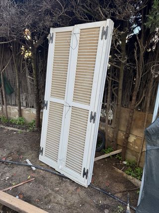 Regalo ventanas y mallorquinas PVC vidrio rotos