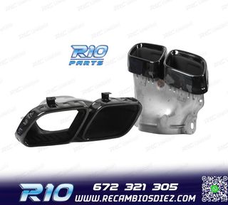 COLAS DE ESCAPE MERCEDES GLE W167 19- LOOK GLE63 NEGRO