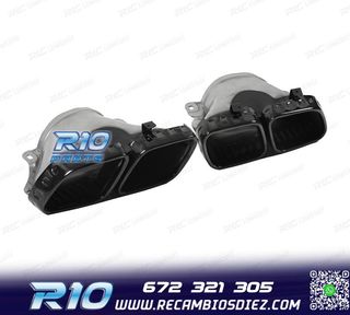 COLAS DE ESCAPE MERCEDES GLE W167 19- LOOK GLE63 NEGRO