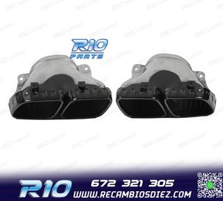 COLAS DE ESCAPE MERCEDES GLE W167 19- LOOK GLE63 NEGRO