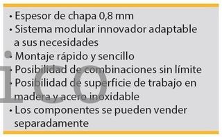 Conjunto Taller 5 Módulos S/Madera Alyco 164895