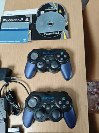 Consola PlayStation 2 Negra + Accesorios