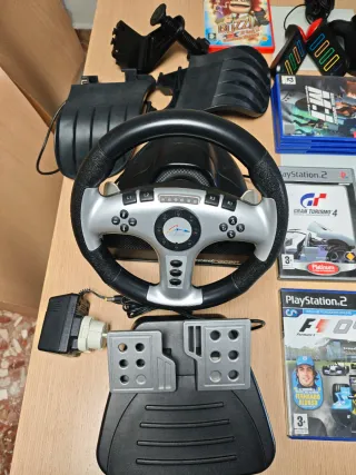 Consola PlayStation 2 Negra + Accesorios