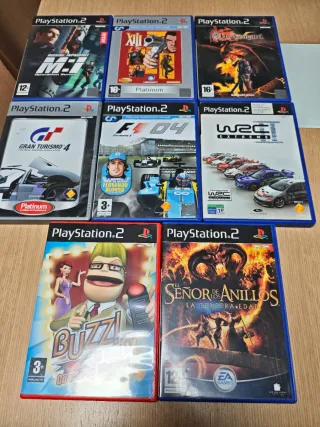 Consola PlayStation 2 Negra + Accesorios