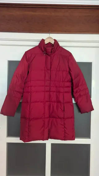 Plumífero mujer rojo