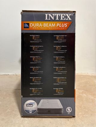 Colchón hinchable INTEX 137x191x33 cm