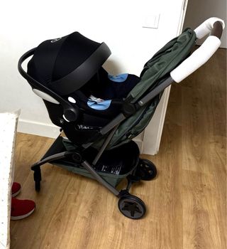 Silla de coche Cybex Aton M y funda