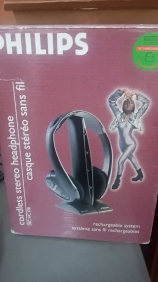 Cascos Inalámbricos Philips Negros