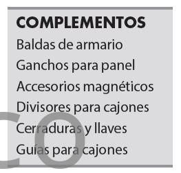 Conjunto Taller 4 Módulos S/Madera Inox Alyco 199011