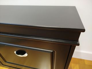 Rebaja! Mueble zapatero negro madera
