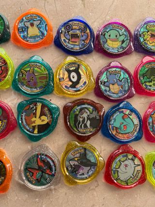 Lote tazos pokemon 40 kraks Panini