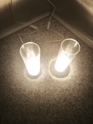 Lámparas de cristal para dormitorio