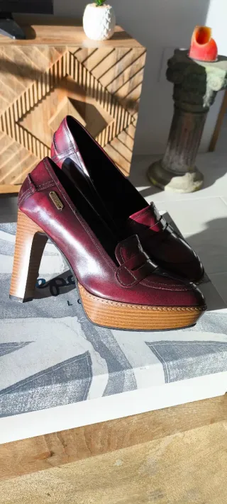 Mocasines Pepe Jeans Piel Rojo/Marrón