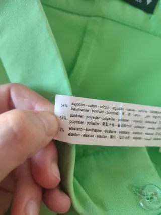 Pantalón Zara Verde