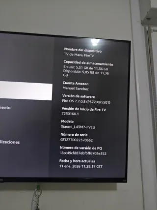 Xiaomi F2 43 Smart TV Fire TV 4K