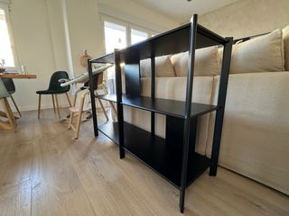 Scaffalatura Ikea Nera in Metallo modello Jättesta