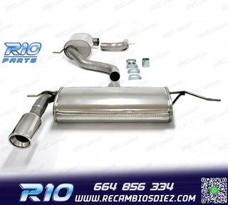 SILENCIOSO ESCAPE AUDI A3 8P 03-12 SIMPLE