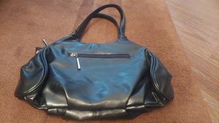 Bolso polipiel imitación cuero estilo rockero