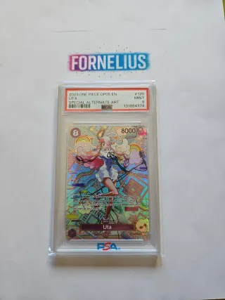 One Piece Uta PSA 9 Carta Coleccionable