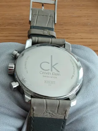Orologio uomo calvin klein 43 mm quarzo swiss made