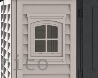 Caseta PVC Apex Pro Plus 249x326x234 cm - Duramax