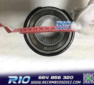 COLA ESCAPE BMW LOOK M CARBONO REDONDA