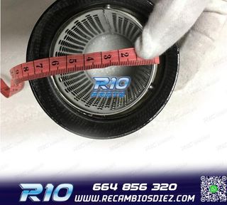 COLA ESCAPE BMW LOOK M CARBONO REDONDA