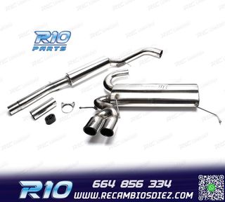SILENCIOSO ESCAPE AUDI A3 8L 96-03 SIMPLE