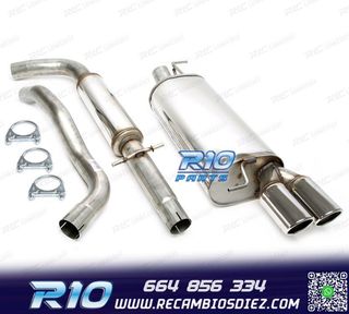 SILENCIOSO ESCAPE AUDI A3 8L 96-03 DOBLE