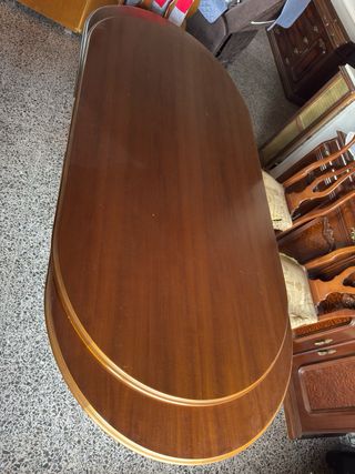 Mesa de salón de madera de la buena!