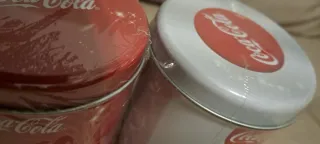 Set di 2 barattoli Coca Cola