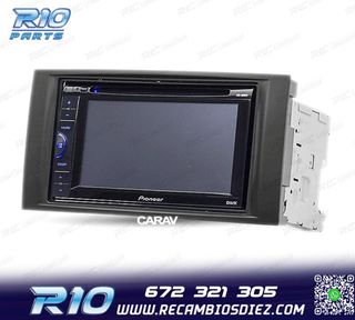 MARCO NEGRO RADIO 2-DIN PARA VOLKSWAGEN VW TOUAREG 02-10 T5