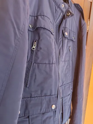 Giubbotto blu scuro uomo