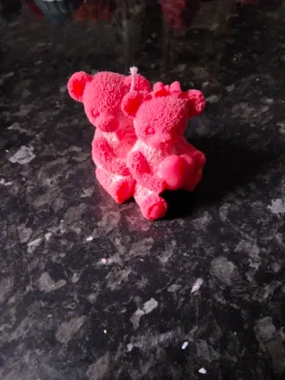 Velas artesanales con formas, precio x modelo