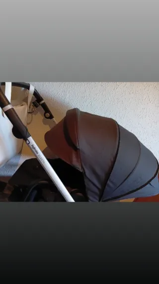 Carrito bebé 2 piezas + patas moisés