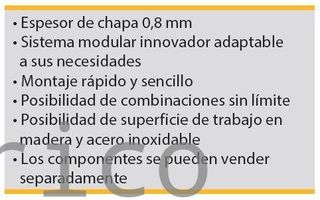 Conjunto Taller 3 Módulos S/Madera Alyco 192844