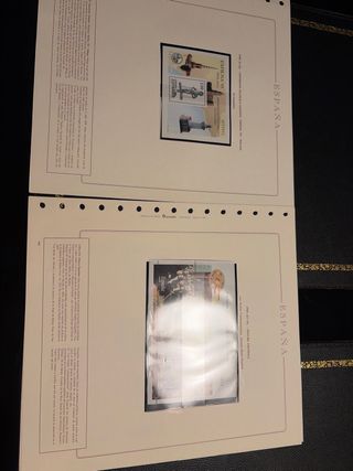 Sellos España 1995 MNH Hojas Olegario