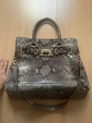 Bolso Michael Kors Piel Estampado Serpiente